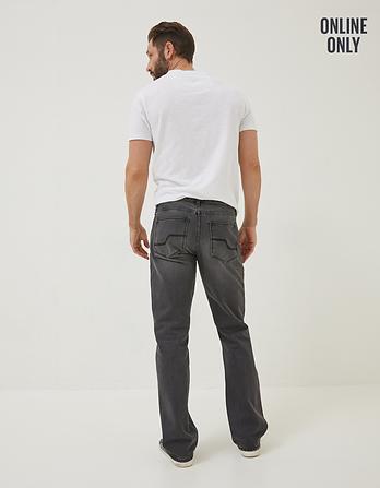 Bootcut Grey Wash Jeans